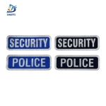 Reflective Patches - Blue PVC Reflective Security Patches